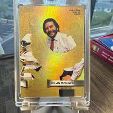 SkyBox 2026 Metal Universe SE Nolan Bushnell Gold PMG #88 1/1 Superfractor picture