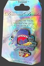 Disney DLR 60th Diamond Decades Collection Storybook Land Canal LE 3000 Pin  picture