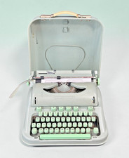 HERMES 3000 Portable Manual Metal Vintage 1963 Typewriter with Case picture