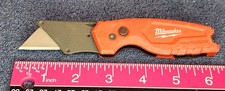 Red MILWAUKEE Folding Utility Knife; 48-22-1500 picture