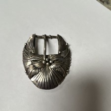 Sterling Silver Grandfather Eagle Belt Buckle with JJM Julia Martinez Signed picture