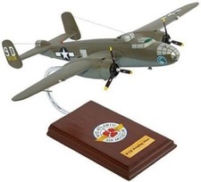 USAAF B-25 Mitchell Briefing Time Bomber Desk Display WW2 Model 1/41 SC Airplane picture