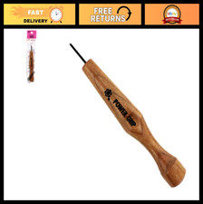 Power Grip Carving Knife - Alloy Steel & Iron Blade, 1.5MM Round, Wood Handle picture