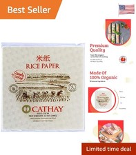 Versatile 30-Pack Gluten-Free Spring Roll Wrappers - Perfect for Healthy Snacks picture