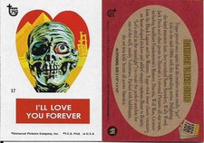 2013 Topps 75th Anniversary #44 Frankenstein Valentine Stickers 1966 picture