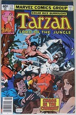 SAL BUSCEMA SIGNED~EDGAR RICE BURROUGHS' TARZAN LORD OF THE JUNGLE~MARVEL #27 picture
