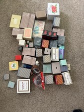 Huge 47 Pc Vintage Avon Wholesale Reseller Lot New In Box Cape Cod Glass Vanity picture