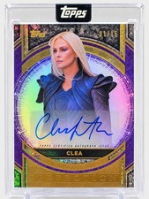 2025 Topps Marvel The Collector Clea Charlize Theron Perfection Auto 01/15 picture
