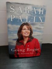 SARAH PALIN Signed Autographed GOING ROGUE HBDJ 2009 First Edition  picture