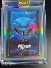 2025 Topps Pixar Gold Finding Nemo WALL ART Case Hit SSP /100 Silver #WA-5 picture