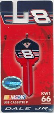 NASCAR #8 DALE EARNHARDT JR BLANK KEY KW1 66 picture