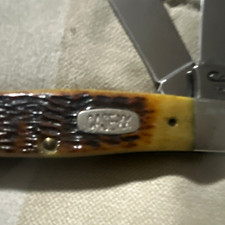 Case XX 6375 1996 3-Blade Slipjoint Manual SS Bone Clip/Sheepsfoot/Spey picture