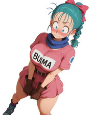 Dragon Ball Z Bulma #2 Anime Die-Cut Sticker 4.5
