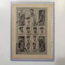 1940 Cincinnati Reds Picture Vander Meer/Lombardi/Gowdy Rare Antique Baseball picture