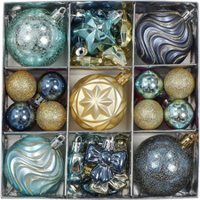 37Pcs Red White Green Christmas Ornaments Mini Vintage Tree Decorations picture
