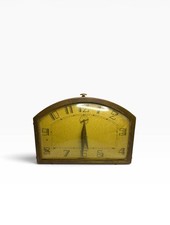  1930’s Vintage New Haven Art Deco mechanical desk/alarm clock. picture
