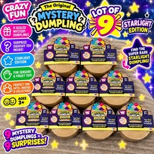 LOT OF 9 RMS Mystery Dumplings Starlight Edition Sealed Squishy Fidget Toys picture