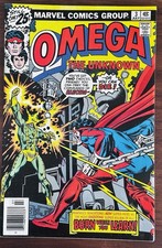 Marvel Comics Group Omega The Unknown 3 NM 9.8 1976 Electro Villain Buy Now picture