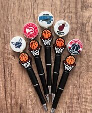 Basketball pen Hornets, Magic, Hawks, Wizards & Heat. Fan gifts. Collect picture