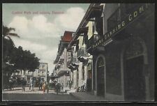 Central Park and Square, Panama, Early Postcard, Used in 1908 picture