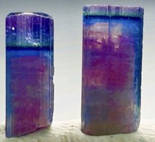Beautiful Rare Rainbow Color Tourmaline Crystal Natural Raw Specimen Untreated picture