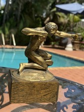 Pierce Arrow “Archer” Radiator Cap Hood Ornament - 1960’s Burdine’s Dept Store picture