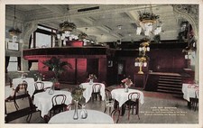 Los Angeles Santa Monica California Cafe Nat Goodwin Interior Vtg Postcard H20 picture
