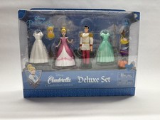 DISNEY PRINCESS CINDERELLA DELUXE SET NEW DISNEY THEME PARK PRINCESS PLAYSET picture
