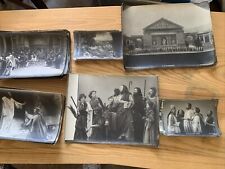 1910 Photo postcard Passions spiel Oberammergau Rare Find 118 Photos B/W & Color picture