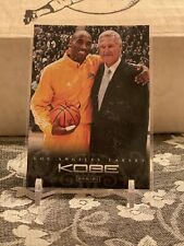2012-13 Panini Kobe Anthology Kobe Bryant Jerry West Card 174 Los Angeles Lakers picture
