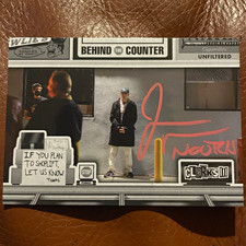 Jason Mewes 2022 Zerocool Clerks III Signed Auto JSA Witness Nootch Inscr BT Jay picture