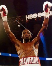 Terence Crawford Signed Autograph 8x10 Photo Boxing WBO World Champion Bud HD223 picture