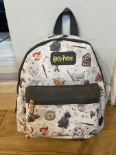 Bioworld Harry Potter Mini Backpack Gray NWT picture