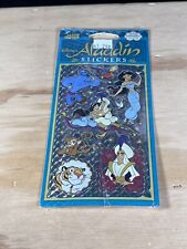 Vintage VTG Disney Mello Smello Aladdin Removable Stickers - Factory Sealed picture