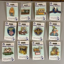 2025 WDW Dining with Disney Full Set - 12 Pins Limited Edition 2500 picture
