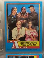 1983 TOPPS THE A-TEAM COMPLETE TRADING CARD BASE SET 1-66   1-12 STICKERS picture