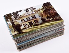 Bulk 175 Vintage Postcard Lot Used & Unused Historic Homes Houses Mansions  – 12 picture