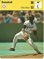 1977-79 Sportscaster Card, #65.18 Baseball, Vida Blue, Giants picture