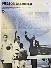 1990 Nelson Mandela South African Leader picture