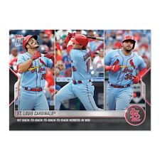 St Louis Cardinals Nolan Gorman 2022 MLB TOPPS NOW Card 456 Pre-Sale picture