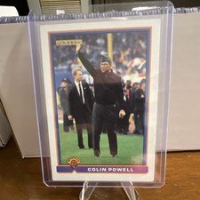 Topps US News Colin Powell Base Set Non-Sport Trading Card Single, Politics picture