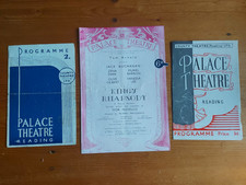 3 x Vintage Programmes - Palace Theatres London and Reading - 1940s picture