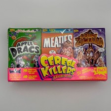 2012 Wax-Eye CEREAL KILLERS Series 2 Trading Card Sealed Mini Cereal Box Set picture
