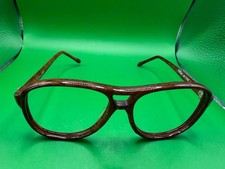 Vtg 70s Pathway Womens Eyeglass Frames Briar Brown Tortoise Mid-Century Retro picture
