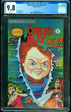 Childs Play #1 CGC 9.8 1st Solo Series Chucky Horror NM/MT Innovation Comic 1991 picture