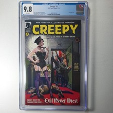Creepy #3 CGC 9.8 Trans Adolph Hitler Risque Cover Low Census Dark Horse 2010 WP picture