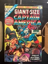 Giant-Size Captain America #1 (Marvel Comics 1975) picture