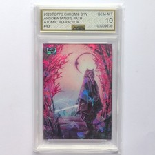 2026 Topps Chrome Star Wars Galaxy AHSOKA TANO Atomic Refractor #43 025/150 picture