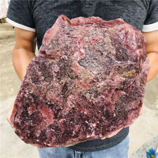 30LB Large Natural Rough Strawberry Quartz Crystal Mineral Specimen Raw Stone picture