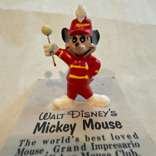 Disney Hagen Renaker  Vintage Mickey Bandleader, Mint on Original Card picture